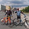 Специалисты Московского авиацентра приняли участие в весеннем велофестивале