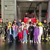 Москвичи ознакомились с жизнью пожарного отряда 	
