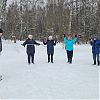 Тренировка по скандинавской ходьбе прошла в поселении Роговское