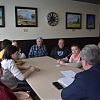 В Роговском 25 марта глава администрации поселения Александр Тавлеев провел круглый стол с общественными советниками