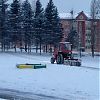 Уборку снега провели в поселении Роговское