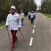 Жители Роговского приняли участие в окружных соревнованиях по скандинавской ходьбе