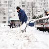 Уборку снега организовали в Роговском