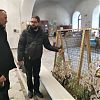 Представители Выставочного зала истории и краеведения посетили храм в селе Никольское