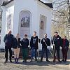 Очередную акцию по уходу за памятниками провели в поселении Роговское 