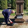Акцию по уходу за памятниками провели в Роговском