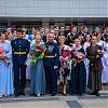 Ученики школы №2073 поучаствовали в кадетском балу в Вороновском