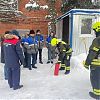 Провели занятия и мастер-класс по использованию огнетушителя